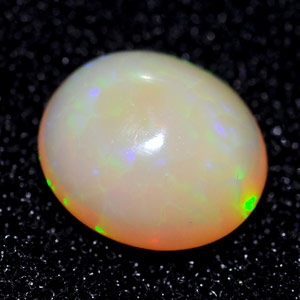 1.32 Ct. Oval Cabochon Natural Multi Color Opal Sudan