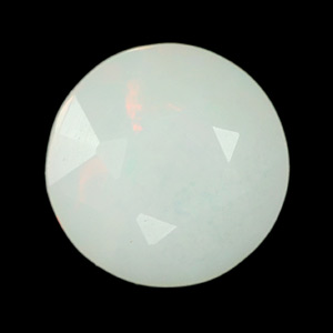 0.82 Ct. 6.5 Mm Natural Multi Color Opal Sudan Unheated