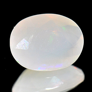 1.04 Ct. Oval Natural Multi Color Opal Sudan Unheated