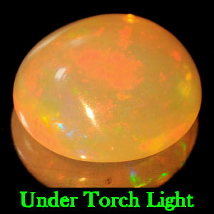 1.21 Ct. Oval Cabochon Natural Multi Color Opal Sudan