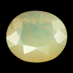 1.58 Ct. Oval Natural Multi Color Opal Sudan Unheated