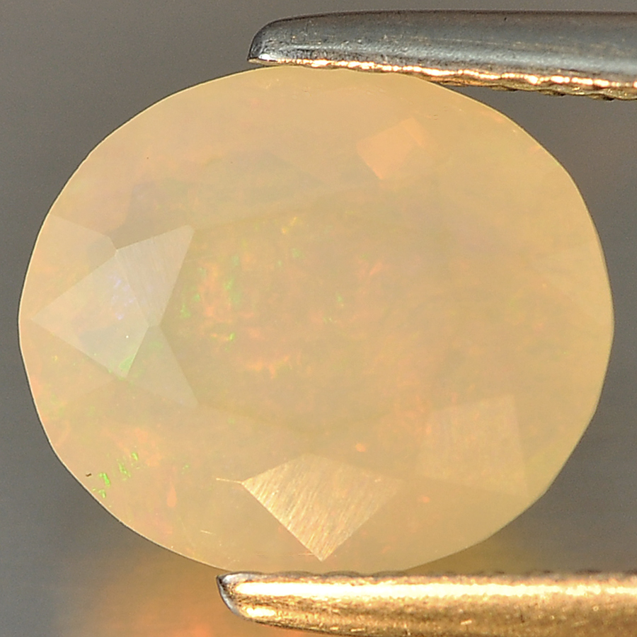2.10 Ct. Oval Natural Multi Color Opal Sudan Unheated