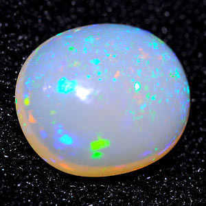 1.45 Ct. Oval Cabochon Natural Multi Color Opal Sudan