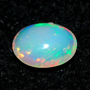 0.68 Ct. Oval Cabochon Natural Multi Color Opal Sudan