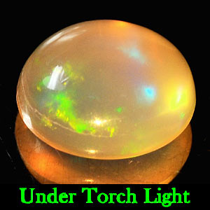 1.61 Ct. Oval Cabochon Natural Multi Color Opal Sudan