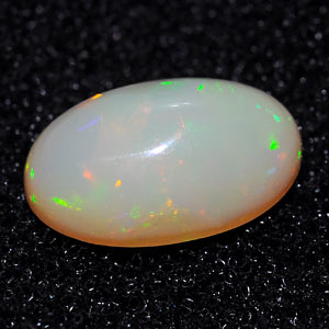 0.68 Ct. Oval Cabochon Natural Multi Color Opal Sudan
