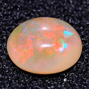 0.94 Ct. Oval Cabochon Natural Multi Color Opal Sudan