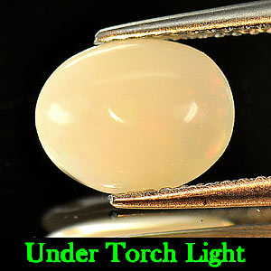1.20 Ct. Oval Cabochon Natural Multi Color Opal Sudan