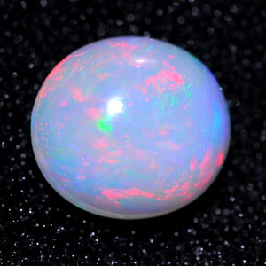 1.01 Ct. Oval Cab Natural Multi Color Opal Sudan Gem