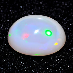 0.98 Ct. Oval Cabochon Natural Multi Color Opal Sudan