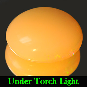 0.82 Ct. Oval Cabochon Natural Multi Color Opal Sudan