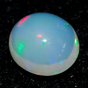 0.77 Ct. Oval Cab Natural Multi Color Opal Sudan Gem