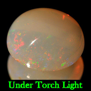 1.12 Ct. Oval Cab Natural Multi Color Opal Sudan Gem