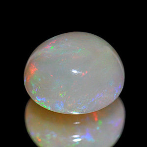 1.31 Ct. Oval Cabochon Natural Multi Color Opal Sudan