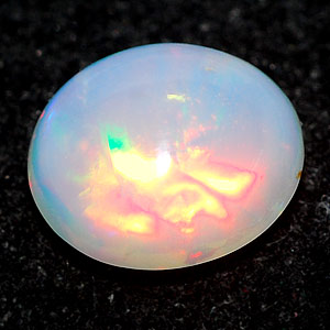 0.95 Ct. Oval Cabochon Natural Multi Color Opal Sudan