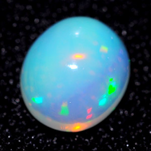 0.78 Ct. Oval Cab Natural Multi Color Opal Sudan Gem