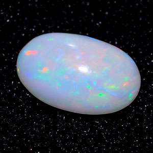 0.79 Ct. Oval Cabochon Natural Multi Color Opal Sudan