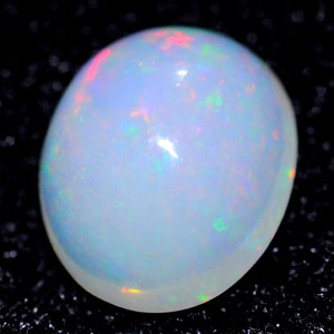 0.76 Ct. Oval Cab Natural Multi Color Opal Sudan Gem