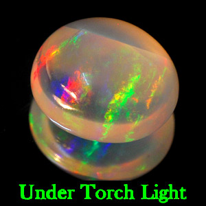 1.20 Ct. Oval Cabochon Natural Multi Color Opal Sudan