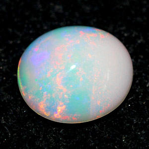 0.81 Ct. Oval Cabochon Natural Multi Color Opal Sudan