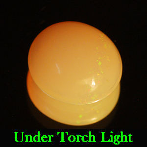 0.73 Ct. Oval Cabochon Natural Multi Color Opal Sudan