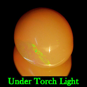 1.01 Ct. Oval Cabochon Natural Multi Color Opal Sudan