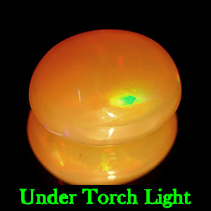 0.98 Ct. Oval Cabochon Natural Multi Color Opal Sudan