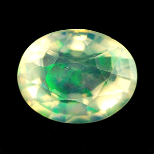 1.22 Ct. Oval Natural Multi Color Opal Sudan Unheated