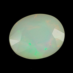 0.87 Ct. Oval Natural Multi Color Opal Sudan Unheated