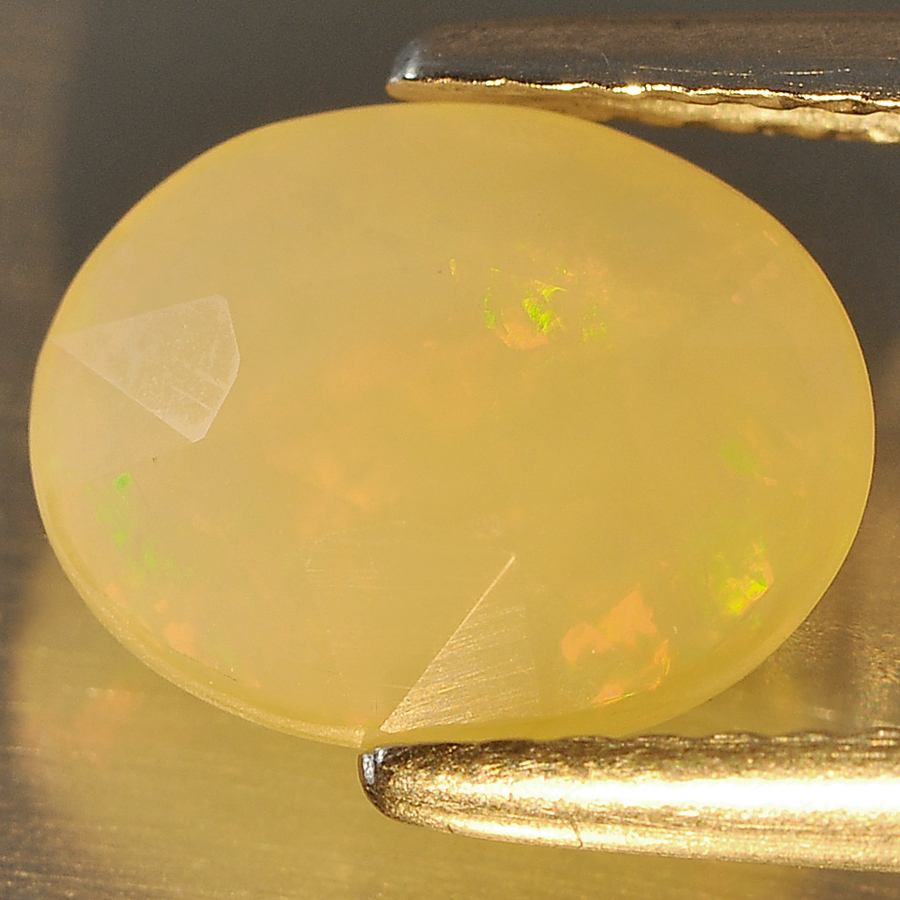 1.45 Ct. Oval Natural Multi Color Opal Sudan Unheated