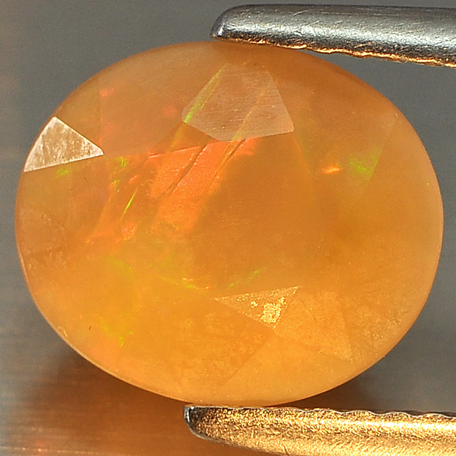 2.14 Ct. Oval Natural Multi Color Opal Sudan Unheated