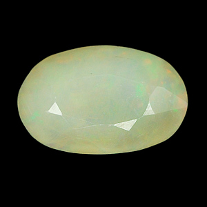 1.14 Ct. Oval Natural Multi Color Opal Sudan Unheated