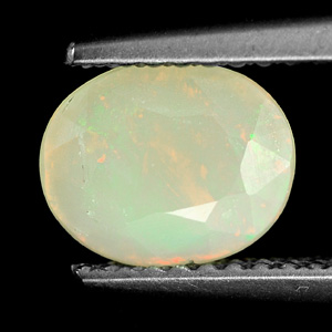 0.85 Ct. Oval Natural Multi Color Opal Sudan Unheated
