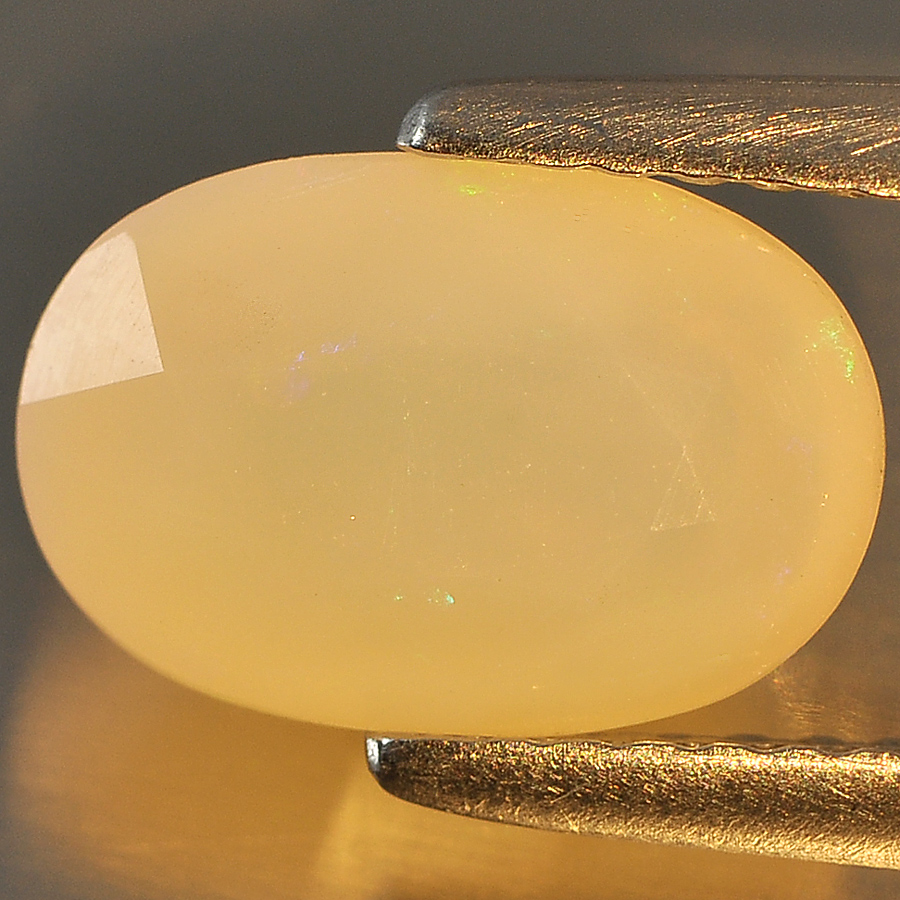 1.40 Ct. Oval Natural Multi Color Opal Sudan Unheated