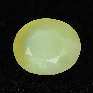 0.90 Ct. Oval Natural Multi Color Opal Sudan Unheated
