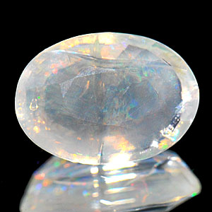 1.47 Ct. Oval Natural Multi Color Opal Sudan Unheated