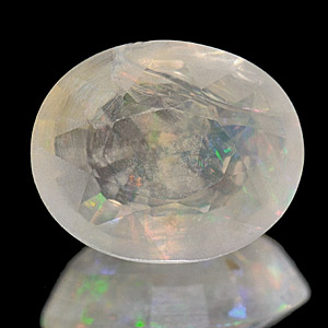 1.25 Ct. Oval Natural Multi Color Opal Sudan Unheated