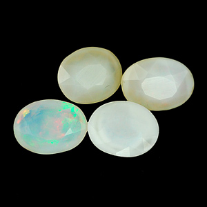 2.19 Ct. 4 Pcs. Oval Natural Multi Color Opal Sudan