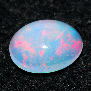 0.53 Ct. Oval Cabochon Natural Multi Color Opal Sudan