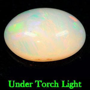 0.54 Ct. Oval Cabochon Natural Multi Color Opal Sudan