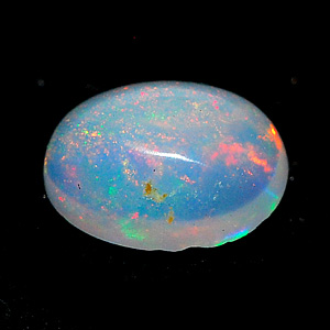 0.78 Ct. Oval Cabochon Natural Multi Color Opal Sudan
