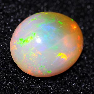 0.97 Ct. Oval Cabochon Natural Multi Color Opal Sudan
