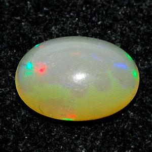 0.57 Ct. Oval Cabochon Natural Multi Color Opal Sudan