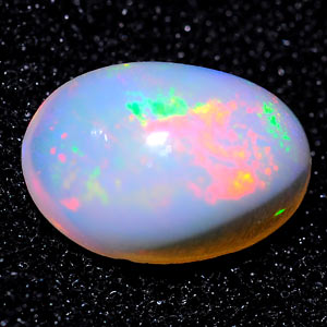 1.20 Ct. Oval Cabochon Natural Multi Color Opal Sudan