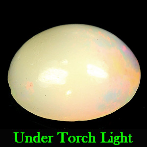 0.93 Ct. Oval Cabochon Natural Multi Color Opal Sudan