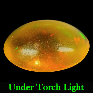 1.05 Ct. Oval Cabochon Natural Multi Color Opal Sudan