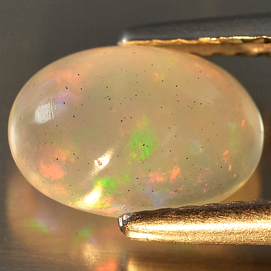 1.07 Ct. Oval Cabochon Natural Multi Color Opal Sudan