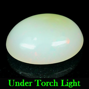 1.58 Ct. Oval Cabochon Natural Multi Color Opal Sudan