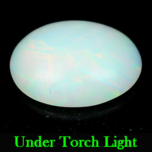 0.97 Ct. Oval Cabochon Natural Multi Color Opal Sudan