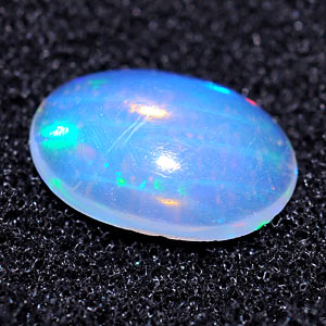 0.76 Ct. Oval Cabochon Natural Multi Color Opal Sudan